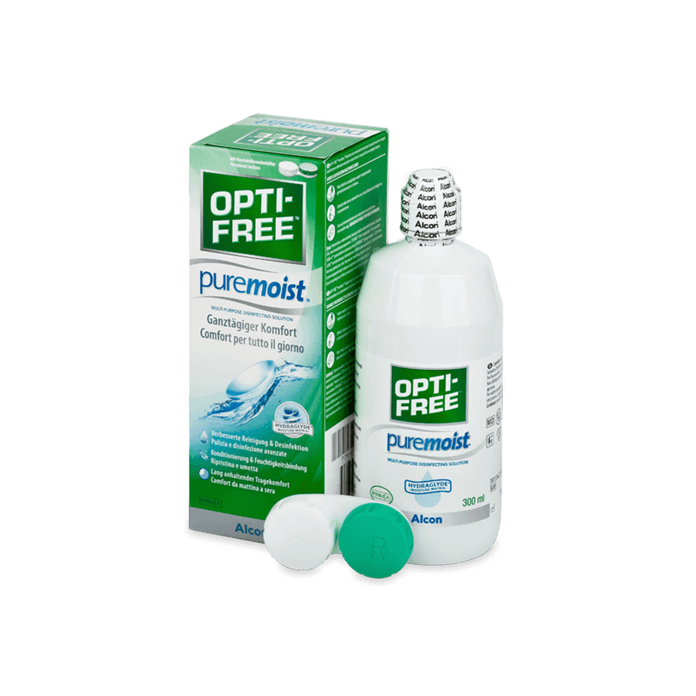Розчин для лінз Alcon Opti Free PureMoist
