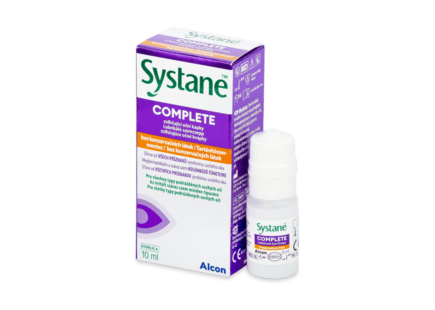 Зволожуючі краплі Alcon Systane Complete