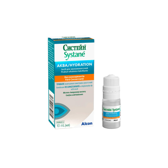 Зволожуючі краплі Alcon Systane Aqua